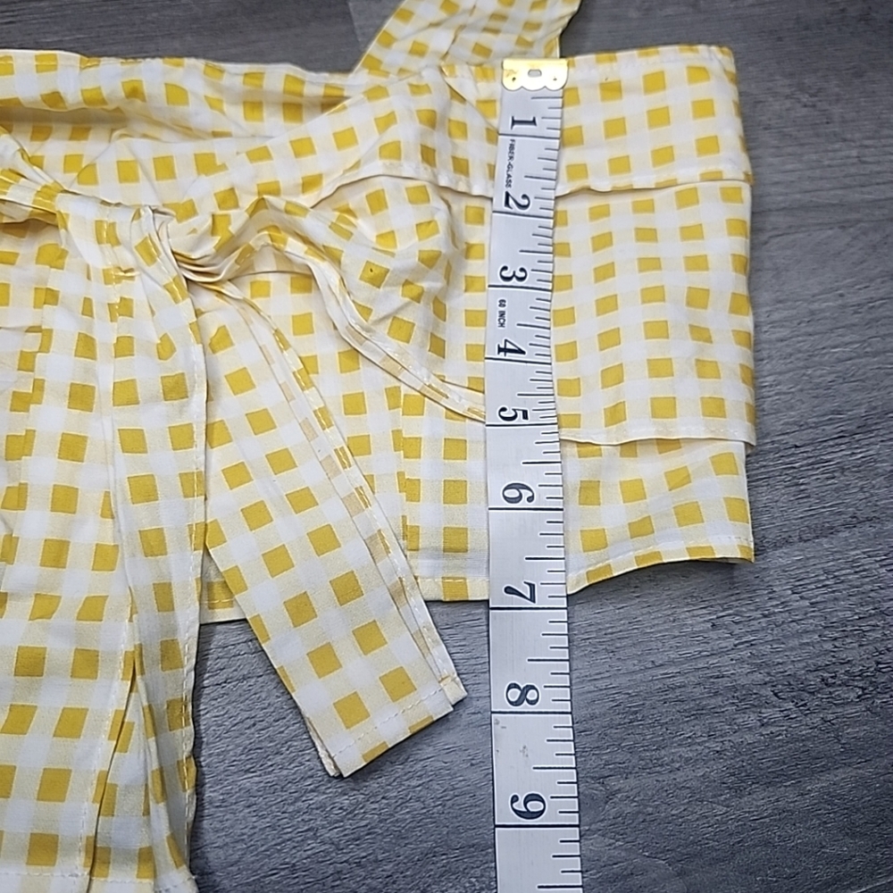 Zara Cropped Polka Dot Sz S - Picture 5 of 8
